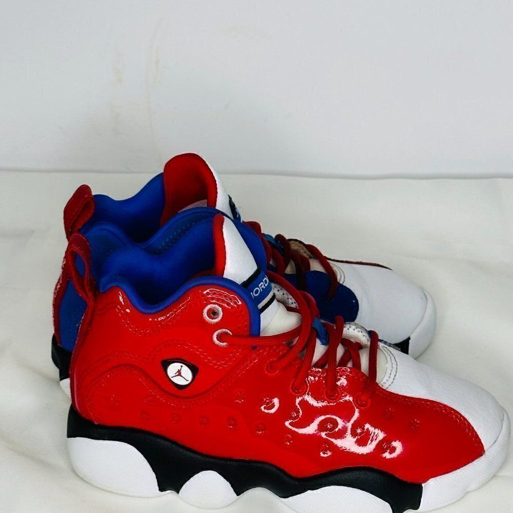 Jordan Unisex Kids Multicolor Jumpman Team 2 Athletic Running Shoes Size US 11C - Picture 4 of 10
